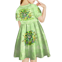 Thunder Skull Kid Short Sleeve Dress I'm Not Anti Social I'm Just Not User Friendly - Wonder Print Shop