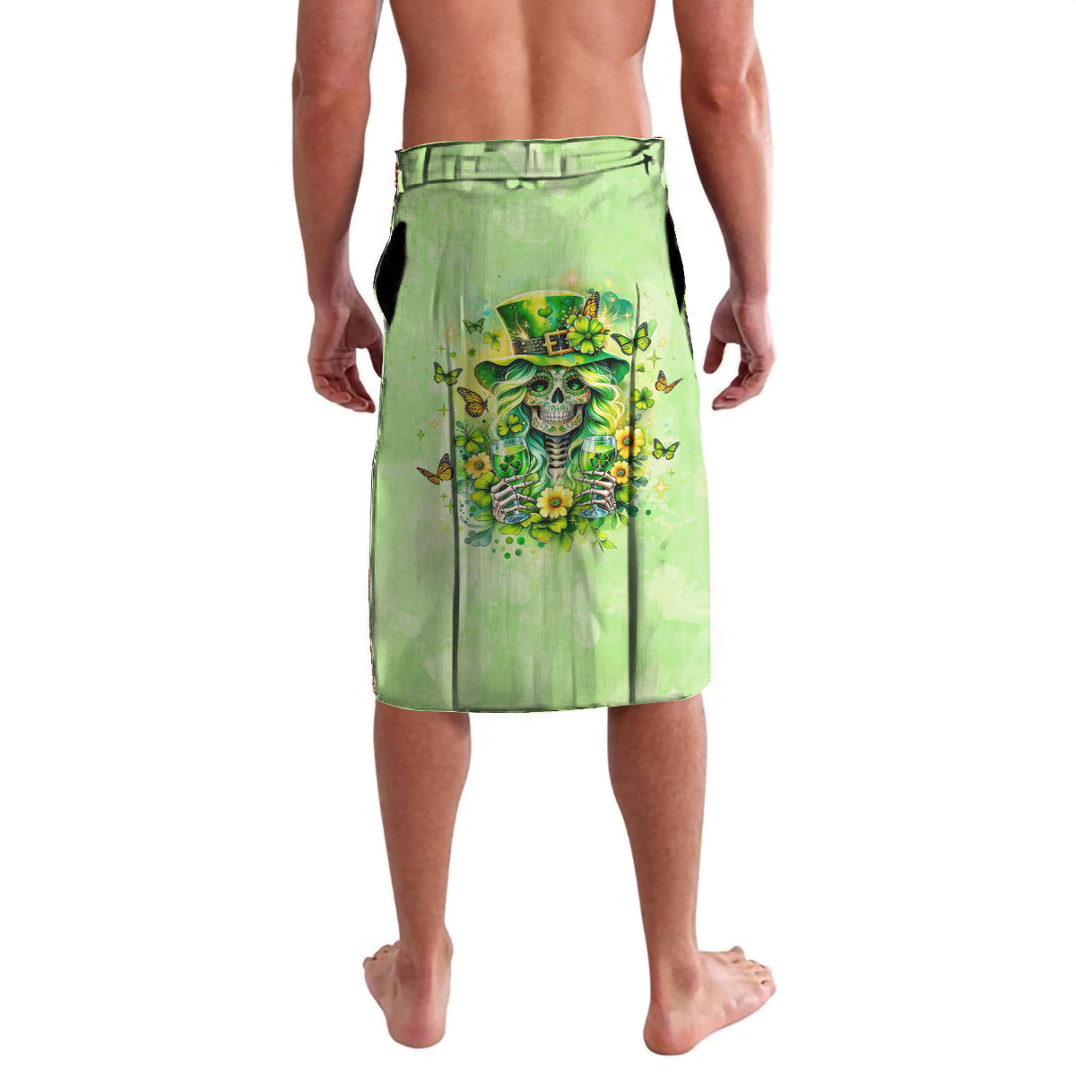 Thunder Skull Lavalava I'm Not Anti Social I'm Just Not User Friendly - Wonder Print Shop