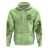 Thunder Skull Zip Hoodie I'm Not Anti Social I'm Just Not User Friendly - Wonder Print Shop
