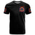Flame Skull T Shirt Heaven Don't Want Me And Hell's Afraid I'll Take Over - Wonder Print Shop