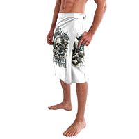 Black Skull Lavalava Hello Darkness My Old Friend - Wonder Print Shop