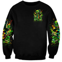 Irish Skull Sweatshirt Let The Shenanigans Begin - Wonder Print Shop