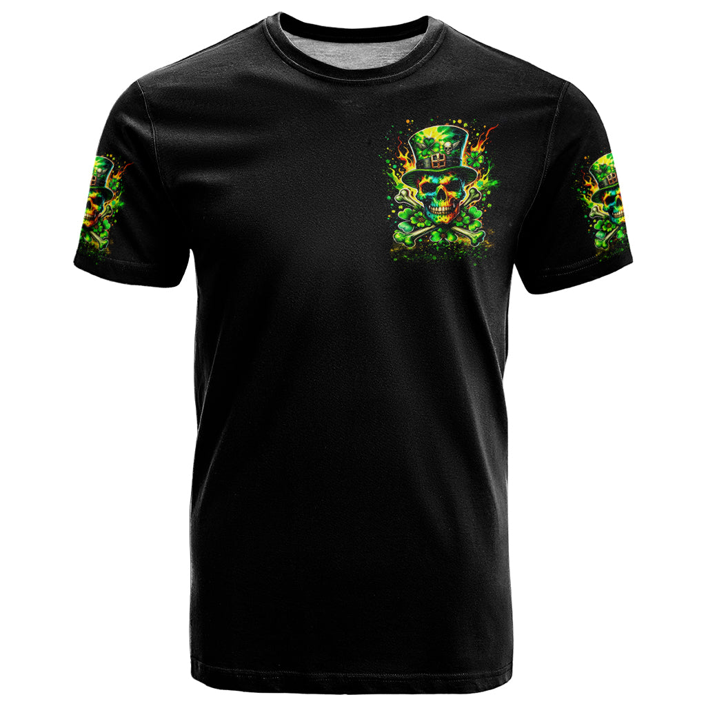 Irish Skull T Shirt Let The Shenanigans Begin - Wonder Print Shop
