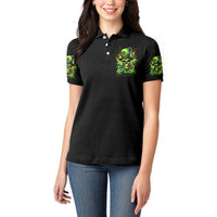 Irish Skull Women Polo Shirt Let The Shenanigans Begin - Wonder Print Shop