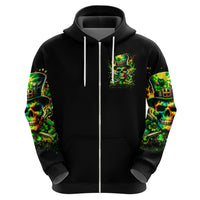 Irish Skull Zip Hoodie Let The Shenanigans Begin - Wonder Print Shop