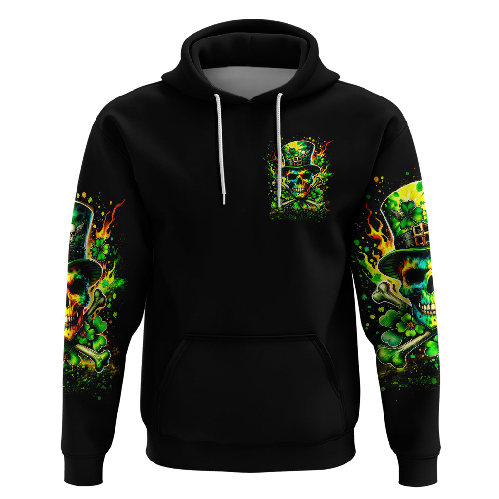 Irish Skull Zip Hoodie Let The Shenanigans Begin - Wonder Print Shop