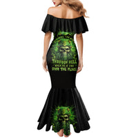 Viking Skull Mermaid Dress If Your Path Demnads You Walk Through Hell Walk As If You Own The Place - Wonder Print Shop