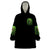 Viking Skull Wearable Blanket Hoodie If Your Path Demnads You Walk Through Hell Walk As If You Own The Place - Wonder Print Shop