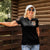 Fairy Skull Women Polo Shirt Don't Fuck With Me I Fuck Back - Wonder Print Shop