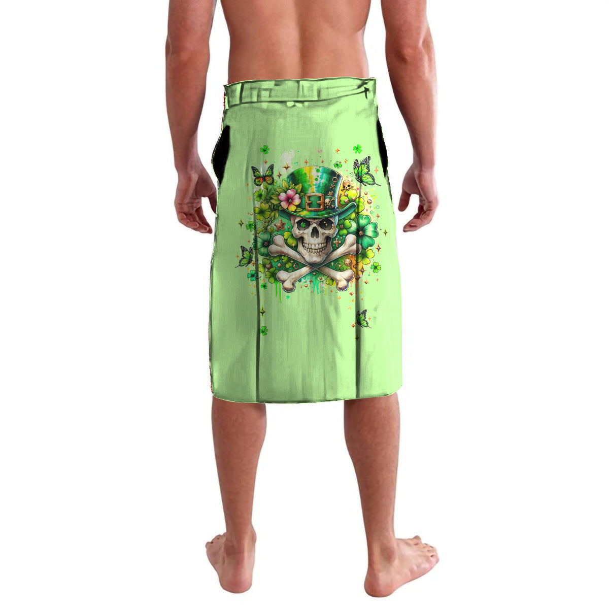 Irish Skull Lavalava Let The Shenanigans Begin - Wonder Print Shop