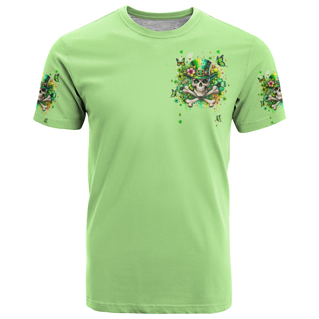 Irish Skull T Shirt Let The Shenanigans Begin - Wonder Print Shop