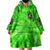 Irish Skull Wearable Blanket Hoodie Shamrock And Roll - Wonder Print Shop