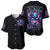 Rose Skull Baseball Jersey The Good Girl In Me Got Tired Of The Bullshit So The Bitch In Me Came Out To Play - Wonder Print Shop