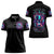 Rose Skull Women Polo Shirt The Good Girl In Me Got Tired Of The Bullshit So The Bitch In Me Came Out To Play - Wonder Print Shop
