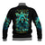 Witch Skull Baseball Jacket The Good Girl In Me Got Tired Of The Bullshit So The Bitch In Me Came Out To Play - Wonder Print Shop