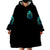 Witch Skull Wearable Blanket Hoodie The Good Girl In Me Got Tired Of The Bullshit So The Bitch In Me Came Out To Play - Wonder Print Shop