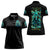 Witch Skull Women Polo Shirt The Good Girl In Me Got Tired Of The Bullshit So The Bitch In Me Came Out To Play - Wonder Print Shop