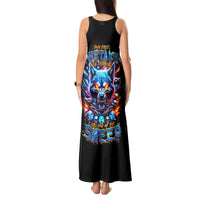 Wolf Skull Tank Maxi Dress Your First Mistake Was Thinking I was One Of The Sheep - Wonder Print Shop