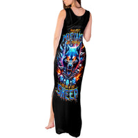Wolf Skull Tank Maxi Dress Your First Mistake Was Thinking I was One Of The Sheep - Wonder Print Shop