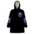 Wolf Skull Wearable Blanket Hoodie Your First Mistake Was Thinking I was One Of The Sheep - Wonder Print Shop