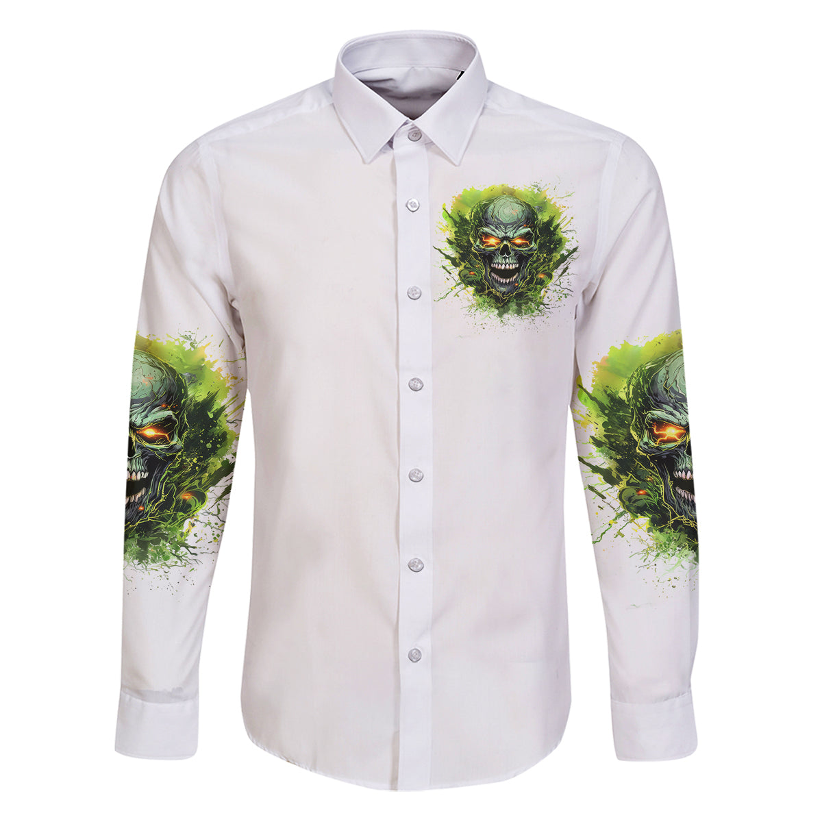 Flame Skull Family Matching Puletasi and Hawaiian Shirt One Day Im Gonna Just Say Fuck It All - Wonder Print Shop