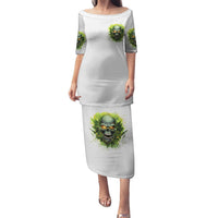 Flame Skull Puletasi One Day Im Gonna Just Say Fuck It All - Wonder Print Shop