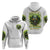 Flame Skull Zip Hoodie One Day Im Gonna Just Say Fuck It All - Wonder Print Shop