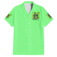 Irish Skull Hawaiian Shirt I'm Not Anti Social I'm Just Not User Friendly - Wonder Print Shop