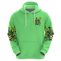 Irish Skull Hoodie I'm Not Anti Social I'm Just Not User Friendly - Wonder Print Shop