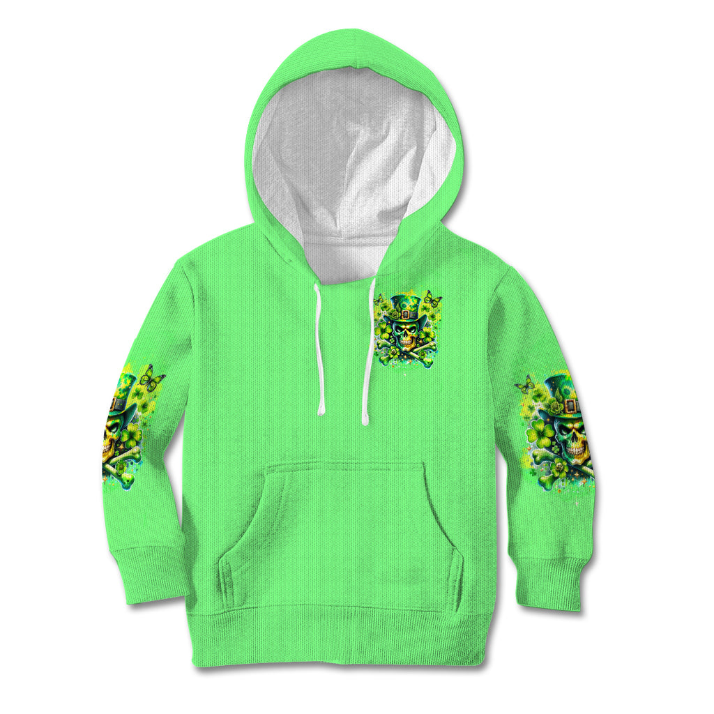 Irish Skull Kid Hoodie I'm Not Anti Social I'm Just Not User Friendly - Wonder Print Shop