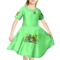 Irish Skull Kid Short Sleeve Dress I'm Not Anti Social I'm Just Not User Friendly - Wonder Print Shop