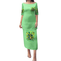 Irish Skull Puletasi I'm Not Anti Social I'm Just Not User Friendly - Wonder Print Shop