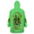 Irish Skull Wearable Blanket Hoodie I'm Not Anti Social I'm Just Not User Friendly - Wonder Print Shop