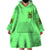 Irish Skull Wearable Blanket Hoodie I'm Not Anti Social I'm Just Not User Friendly - Wonder Print Shop