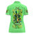 Irish Skull Women Polo Shirt I'm Not Anti Social I'm Just Not User Friendly - Wonder Print Shop