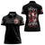 Devil Skull Women Polo Shirt In Every Angel A Demon Hides And In Every Demon An Angel Strides - Wonder Print Shop