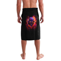 Flame Skull Lavalava Judge Me When You Reperfect Otherwise Shut Up - Wonder Print Shop