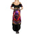 Flame Skull Summer Maxi Dress Judge Me When You Reperfect Otherwise Shut Up - Wonder Print Shop