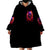 Flame Skull Wearable Blanket Hoodie Judge Me When You Reperfect Otherwise Shut Up - Wonder Print Shop