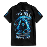 Skull Reaper Family Matching Mermaid Dress and Hawaiian Shirt I Can't Go To Hell The Devil Still Has A Restraining Order Against Me - Wonder Print Shop