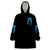 Skull Reaper Wearable Blanket Hoodie I Can't Go To Hell The Devil Still Has A Restraining Order Against Me - Wonder Print Shop