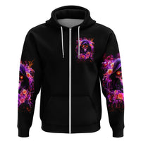 Rose Skull Hoodie Beasuty In Beast Mode - Wonder Print Shop