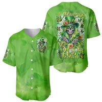 Irish Skull Baseball Jersey Irish Today - Wonder Print Shop
