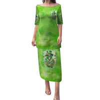 Irish Skull Family Matching Puletasi and Hawaiian Shirt Irish Today - Wonder Print Shop