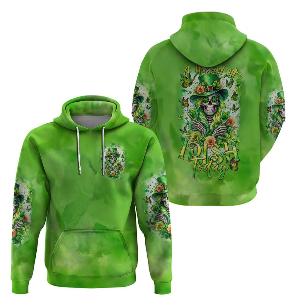 Irish Skull Hoodie Irish Today - Wonder Print Shop