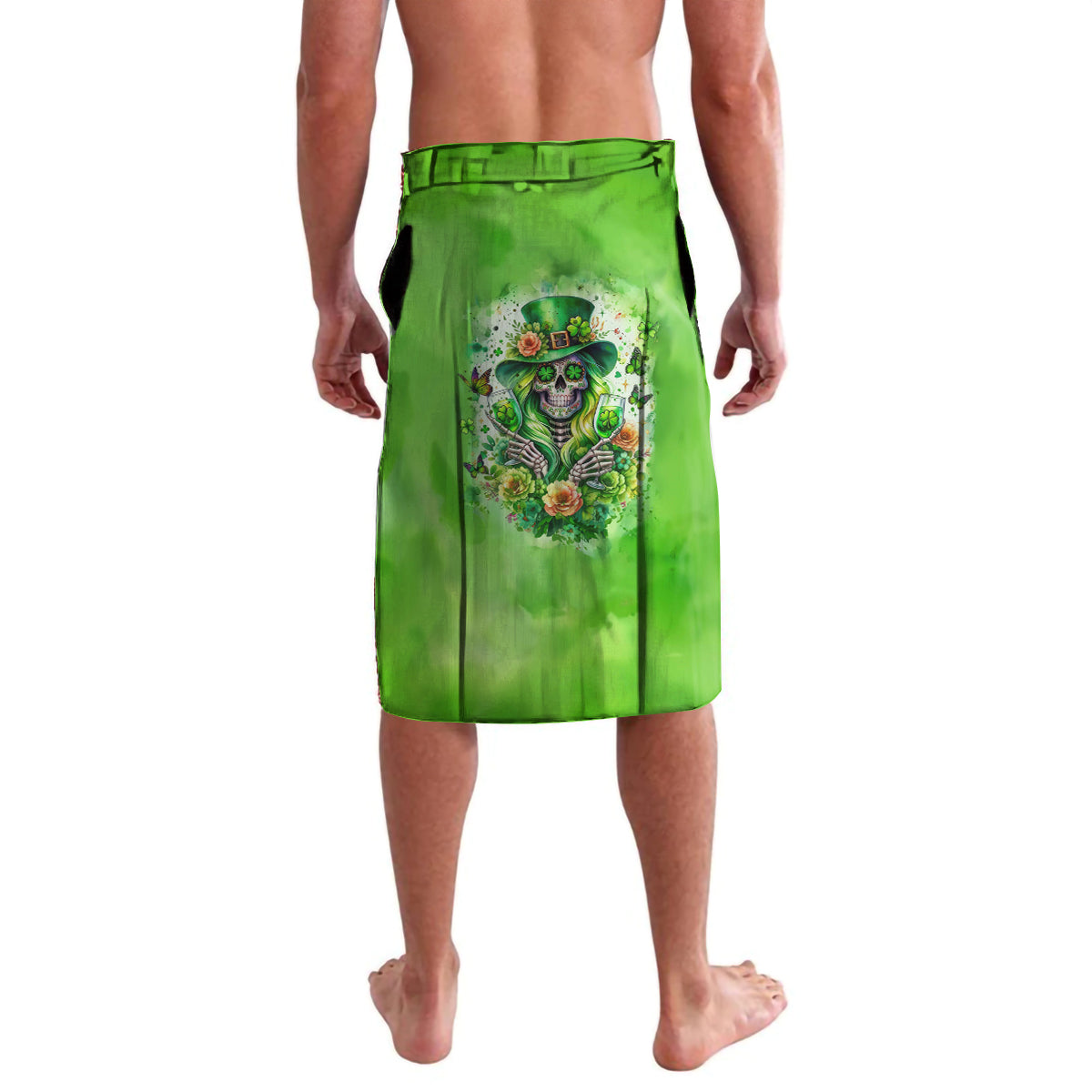Irish Skull Lavalava Irish Today - Wonder Print Shop