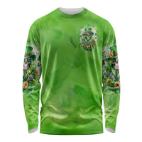 Irish Skull Long Sleeve Shirt Irish Today - Wonder Print Shop