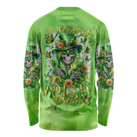 Irish Skull Long Sleeve Shirt Irish Today - Wonder Print Shop