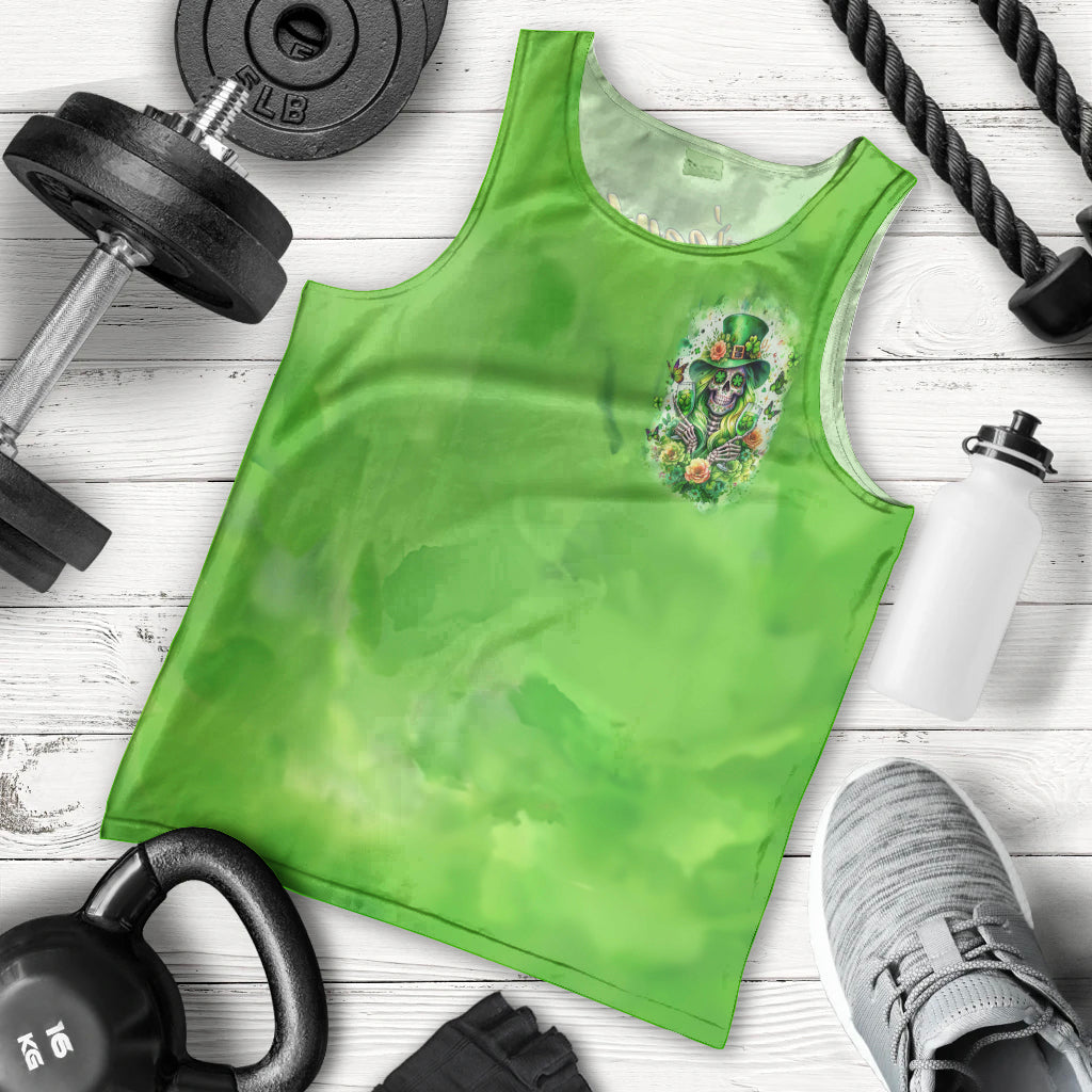 Irish Skull Men Tank Top Irish Today - Wonder Print Shop
