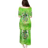 Irish Skull Puletasi Irish Today - Wonder Print Shop